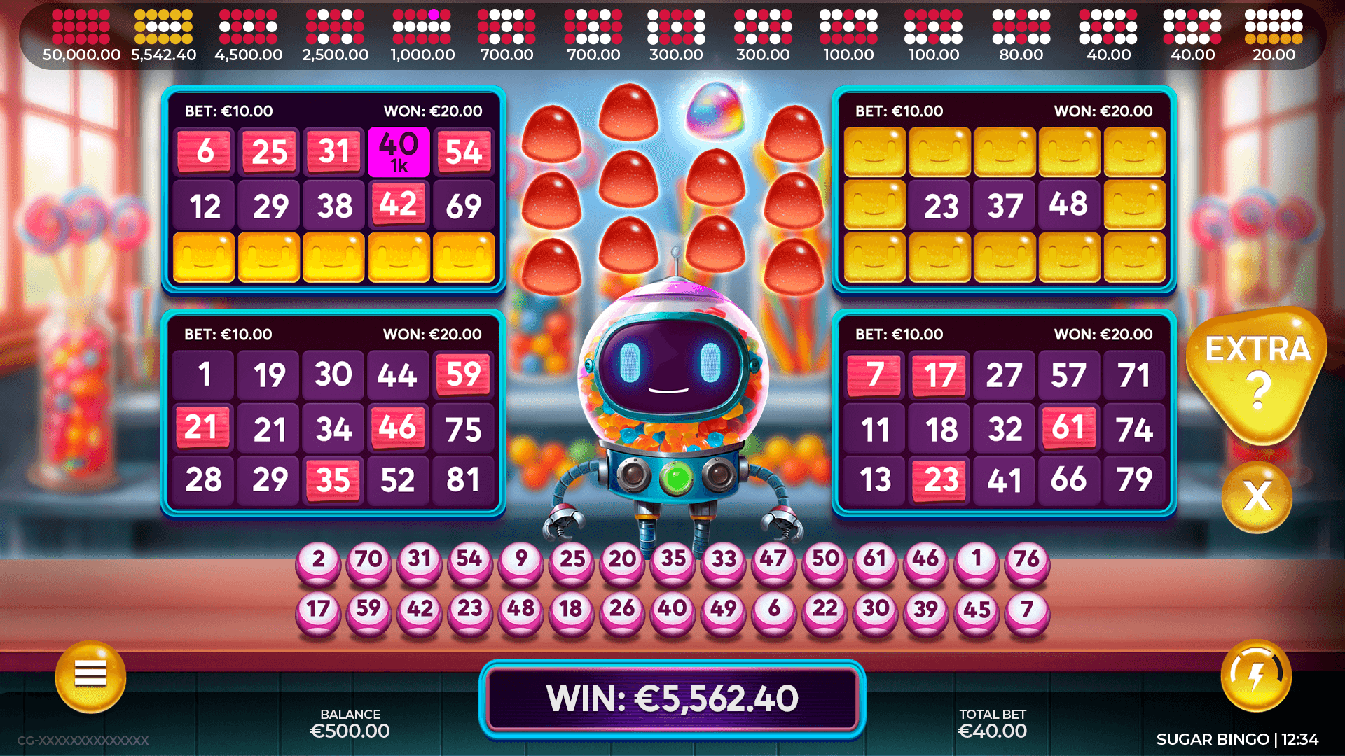 Sugar Bingo screenshot 4