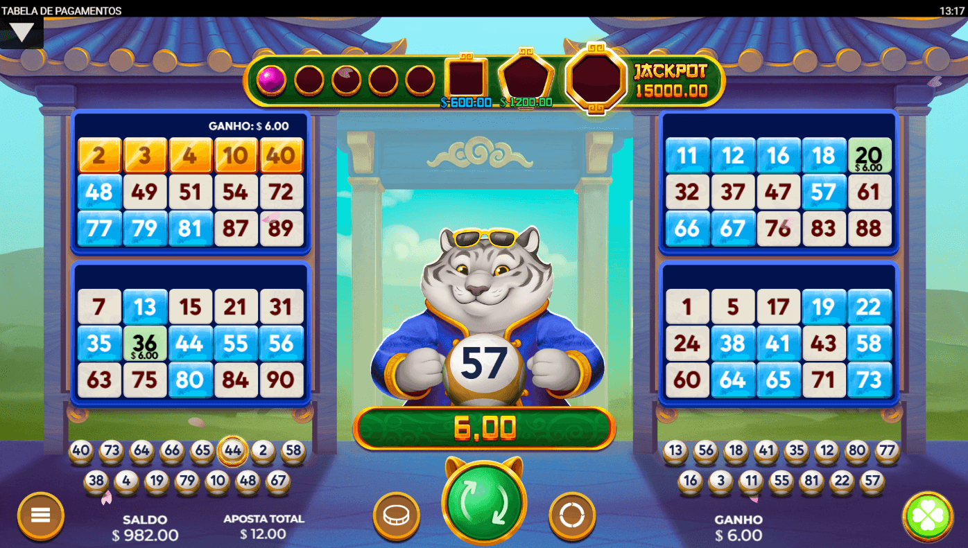 Tiger Bingo screenshot 2